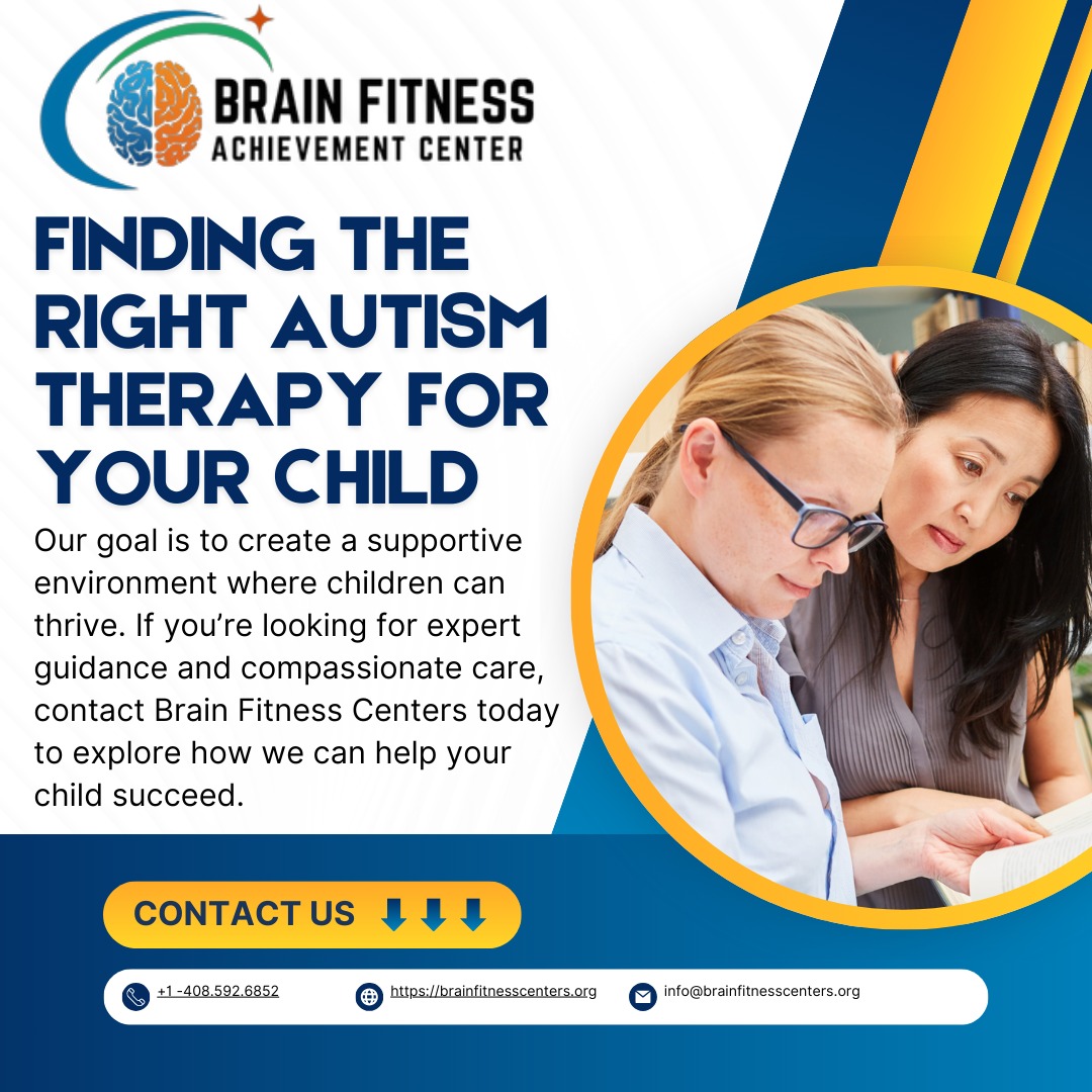 Autism Therapy for Your Child | Brain Fitness Centers